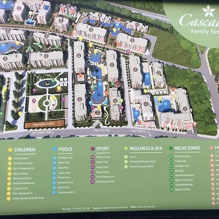 Luxurious Apt,4* Cascadas 아파트 써니비치